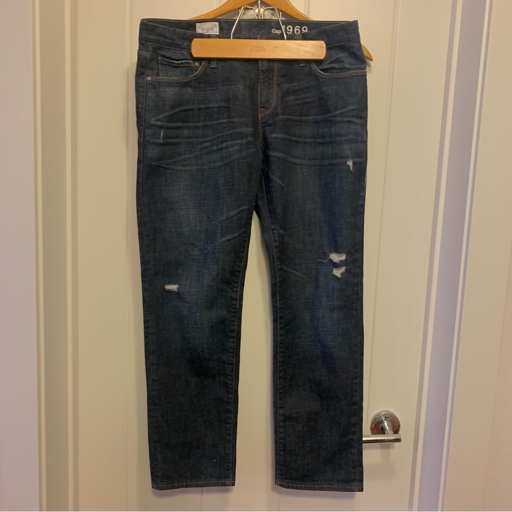 Gap Boyfriend Distressed Jeans